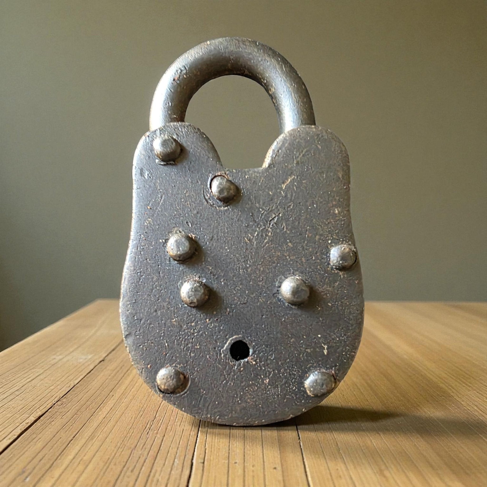New York Insane Asylum Cast Iron Lock & Keys — Small - Jones Peak