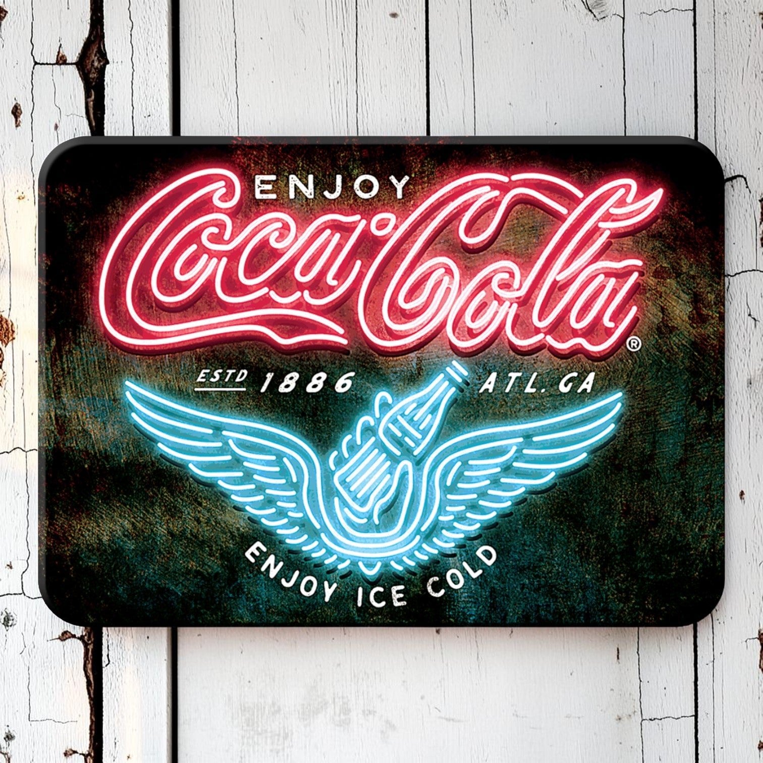 Coca - Cola Neon Sign Collectible Magnet - Jones Peak