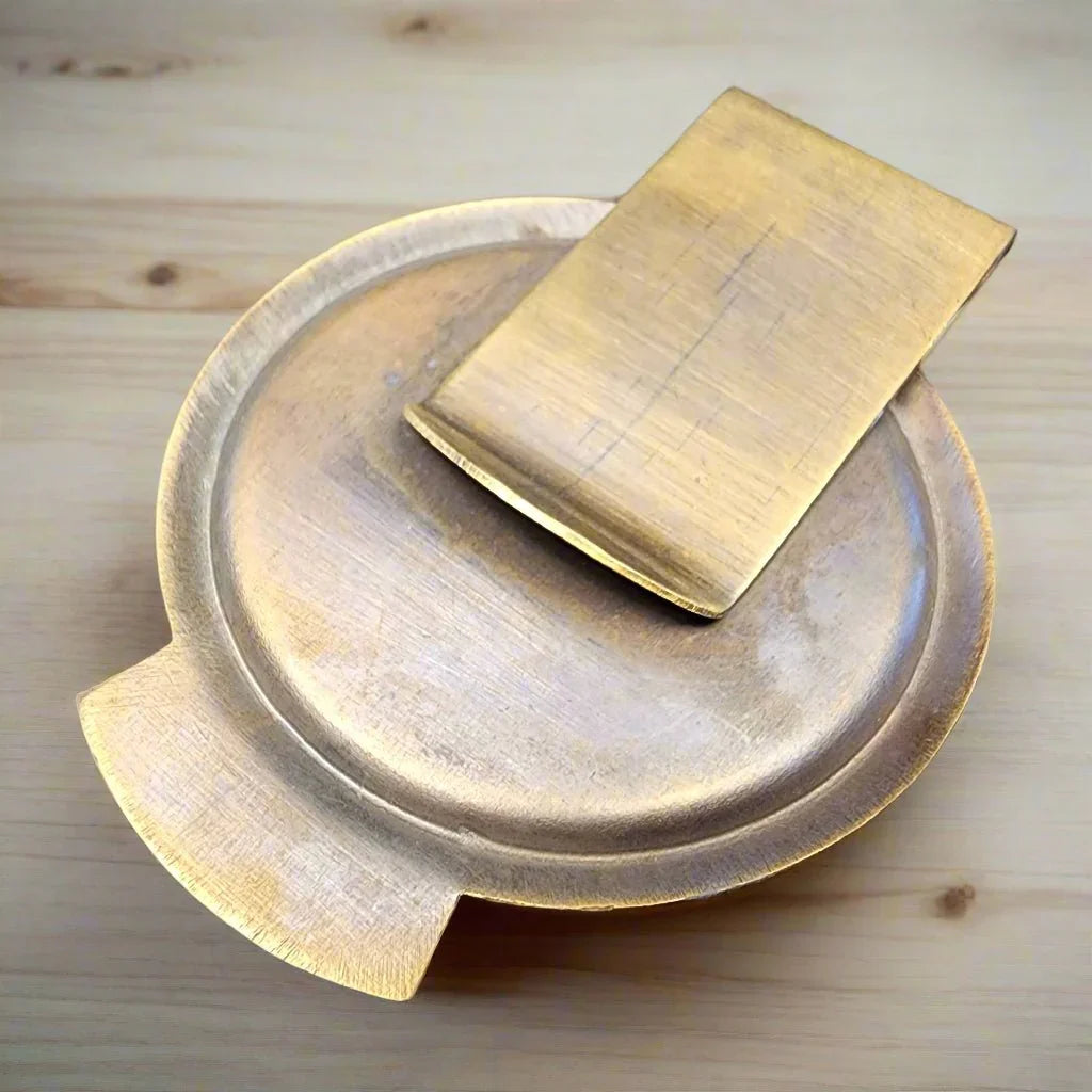 Colt Guard Solid Brass Money Clip With Raised Lettering & Antique Finish (3" x 2.25") - Jones Peak