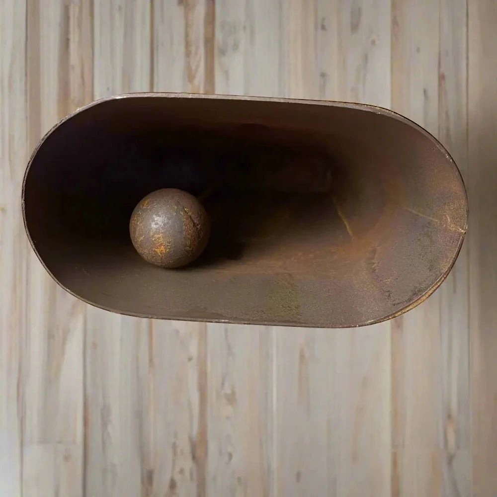 Western Cow Bell With Steer Head - Jones Peak