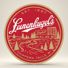 Leinenkugel’s Est. 1867 Round Embossed Metal Wall Sign