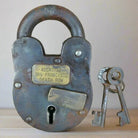 Alcatraz Prison Death Row Cast Iron Lock & Keys - Jones Peak