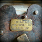 Alcatraz Prison Death Row Cast Iron Lock & Keys - Jones Peak