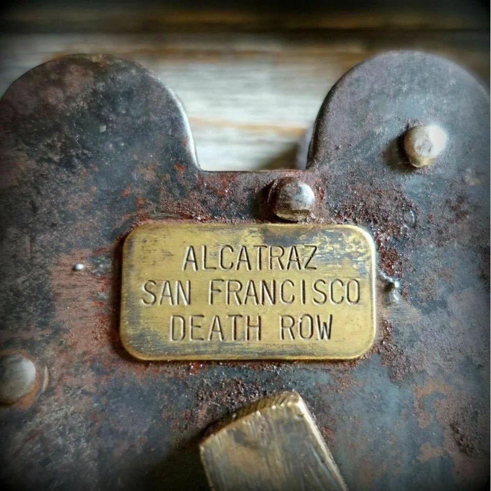 Alcatraz Prison Death Row Cast Iron Lock & Keys - Jones Peak