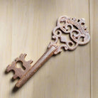Crown Cast Iron Key With Antique Finish (5" x 2") - Jones Peak