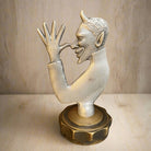Devil Radiator Cap Cast Iron With Solid Brass Cap (5.5" x 2.4") - Jones Peak