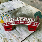 Hollywood Home of the Stars Car License Plate FOB Topper (11.5" x 5.5") - Jones Peak