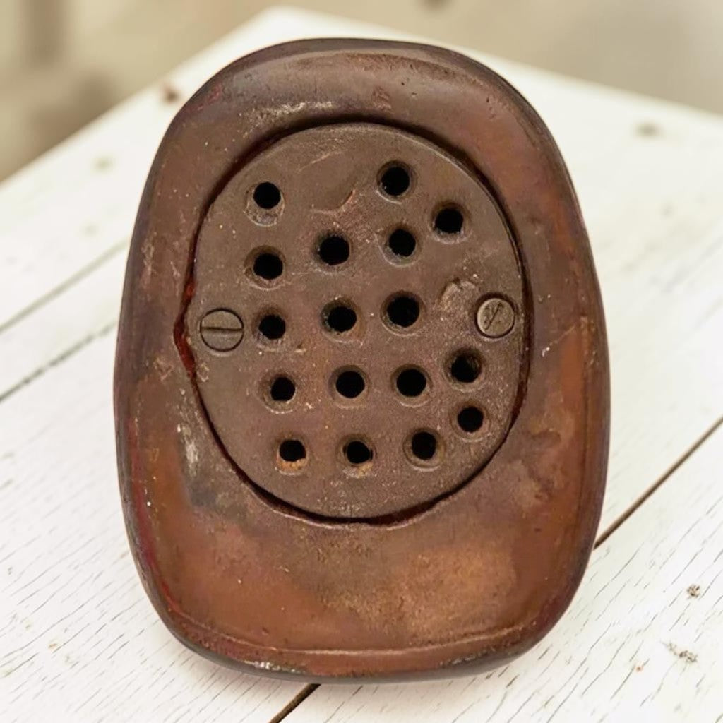Fireman Helmet Cast Iron Coin Bank With Antique Finish (4.5" x 3" x 5.5") - Jones Peak