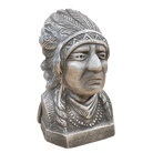 Indian Motorcycle Aluminum Coin Bank With Copper Tag And Antique Finish (4.75" x 2.75") - Jones Peak
