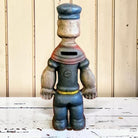 Popeye Sailor Man Cast Iron Coin Bank With Painted Antique Finish (9" Tall) - Jones Peak