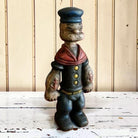 Popeye Sailor Man Cast Iron Coin Bank With Painted Antique Finish (9" Tall) - Jones Peak