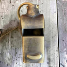 LAPD 1920's Solid Brass Star Police Whistle (2" Long) - Jones Peak