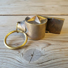 Fire Department Solid Brass Embossed Star Whistle - Jones Peak