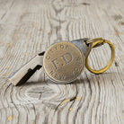 New York Fire Department Solid Brass Star Whistle - Jones Peak