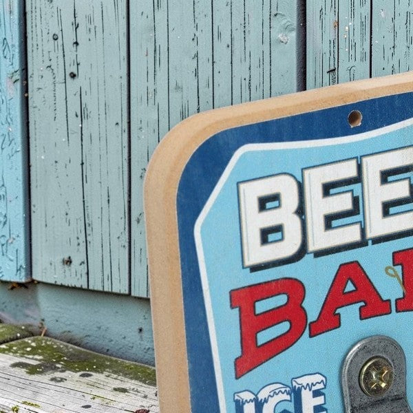 Beer Bait Ice Ammo Wall Bottle Opener (3.5" x 6") - Jones Peak