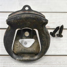 Budweiser Wall Mounted Bottle Opener Die Cast With Painted Antique Finish (2.5" x 3.25") - Jones Peak