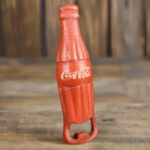 Coca - Cola Cast Iron Bottle Opener With Painted Antique Finish (5.5" Tall) - Jones Peak