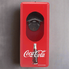 Coca - Cola Vintage Wall Bottle Opener (3.5 x 8") - Jones Peak