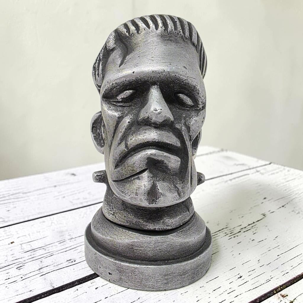 Frankenstein Bottle Opener Heavy Aluminum With Antique Finish (3.5" x 2") - Jones Peak