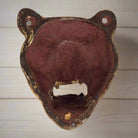 Grizzly Bear Bottle Opener Cast Iron Wall Mounted With Antique Finish (5" x 2.75") - Jones Peak