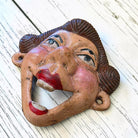 Four-Eyed Lady Cast Iron Wall Bottle Opener - Jones Peak