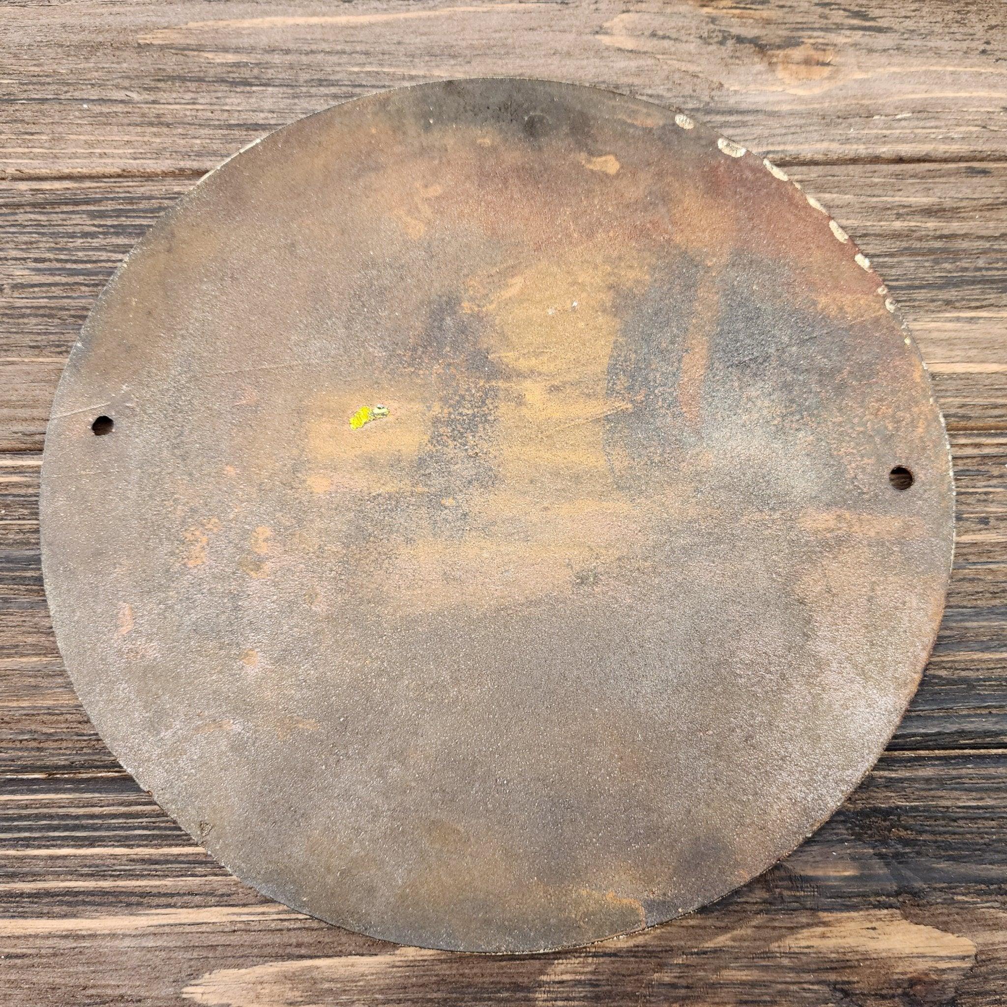WWII Automotive 1937 Cast Iron Plaque detail view - Jones Peak