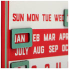 Coca - Cola Calendar Embossed Metal Sign - Jones Peak
