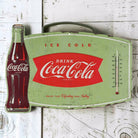 Coca - Cola Ice Cold Embossed Wall Thermometer - Jones Peak
