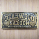 Deadwood Saloon Girls Whiskey Gambling Plaque - Jones Peak