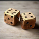 Dice Solid Brass And Rounded Corners - Jones Peak