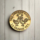 Brothel Solid Brass Tokens With Raised Lettering & Antique Finish (Set Of 6 Assorted Tokens) - Jones Peak