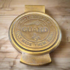 Colt Guard Solid Brass Money Clip With Raised Lettering & Antique Finish (3" x 2.25") - Jones Peak