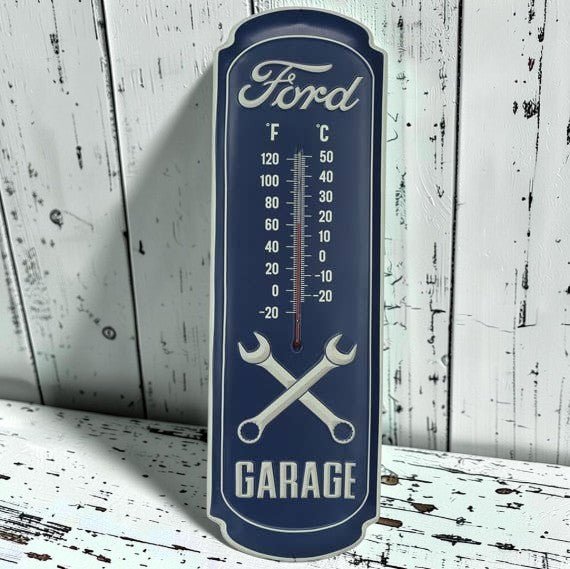 Ford Glow - In - The - Dark Wall Thermometer - Jones Peak
