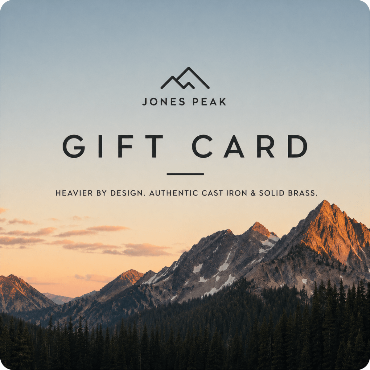 Gift Card - Jones Peak
