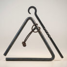 Chuck Wagon Dinner Bell with Wrought Iron Striker & Leather Strap