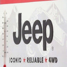 Jeep Since 1941 Embossed Wall Thermometer - Jones Peak