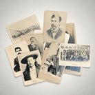 Jones Peak Lawmen Of The Old West Set Of 12 Photos on heavy card stock with a hand-antiqued finish.