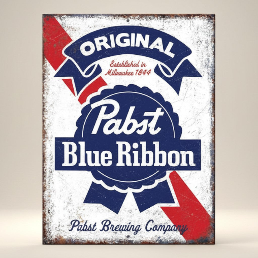 Pabst Original Metal Wall Sign - Jones Peak