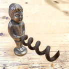 Naughty Boy Solid Brass Corkscrew - Jones Peak