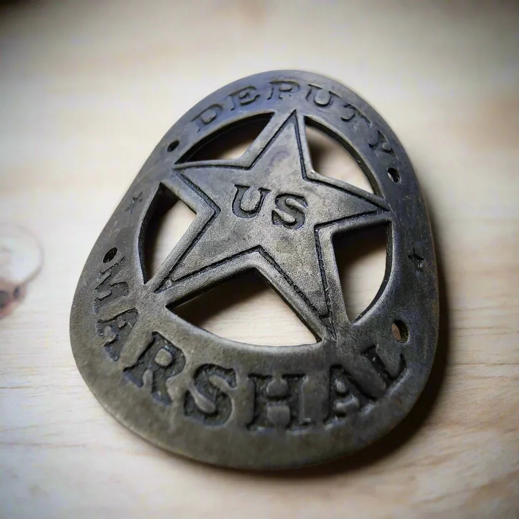 Deputy Marshal Gun Butt Tag - Jones Peak