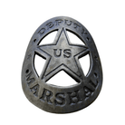 Deputy Marshal Gun Butt Tag - Jones Peak