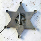Texas Rangers Solid Brass Badge With Soldered Pin & Antique Finish (3" x 2.25") - Jones Peak