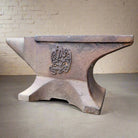 Keen Kutter Cast Iron Anvil Paperweight With Brass Tag And Embossed Makers Mark (8" x 3.5" x 2") - Jones Peak