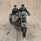 Police Cast Iron Motorcycle With Side Car - Jones Peak