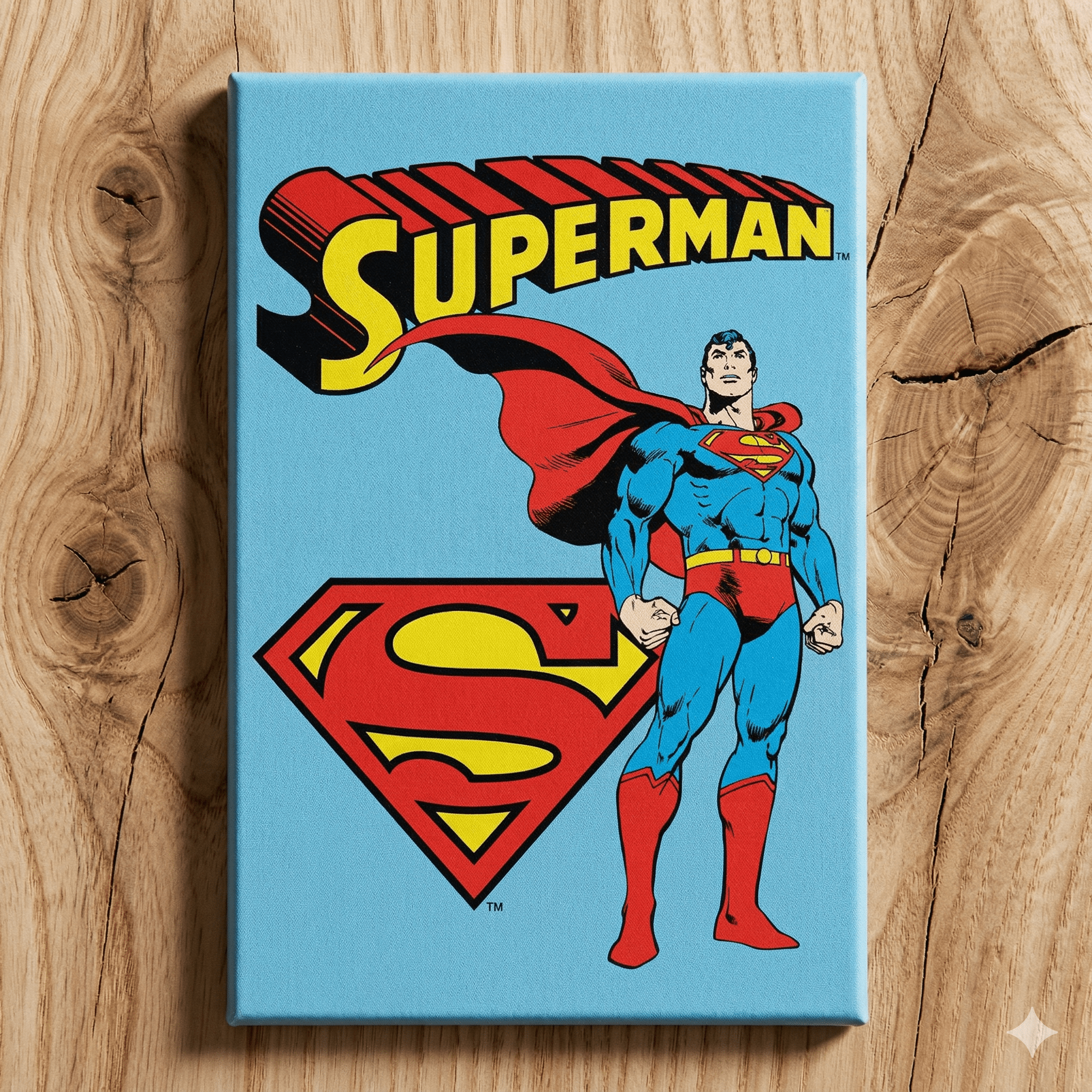 Superman Retro Magnet - Jones Peak