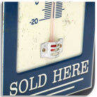 Ford Genuine Parts Embossed Metal Wall Thermometer (5" x 15.5") - Jones Peak