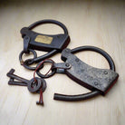 Tombstone Arizona Territory Cast Iron Adjustable Handcuffs - Jones Peak