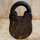 Folsom 1880 California State Prison Cast Iron Lock Keys Brass Tag With Antique Finish (4" x 2.5") - Jones Peak