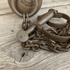 Alcatraz Prison Cast Iron Ball & Chain Leg Irons - Jones Peak
