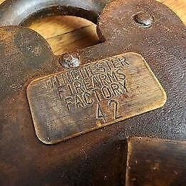 Winchester Firearms Factory Cast Iron Lock & Keys With Antique Finish (3" x 5") - Jones Peak
